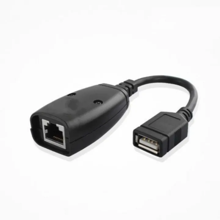 Usb 2.0 Male To Female Cat6 Cat5 Cat5e 6 Rj45 Lan Ethernet Network ...