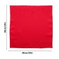 SOLIGHTER Hotel Cloth Napkins Soft Wedding Table Cloth Dinner Napkins Wedding Decoration Table Linen Party Supplies Washable Solid Red/Multicolor. 