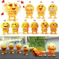 1PC Emoji Emoticons Bobble Head Doll Spring Toy Car Dashboard Decoration. 