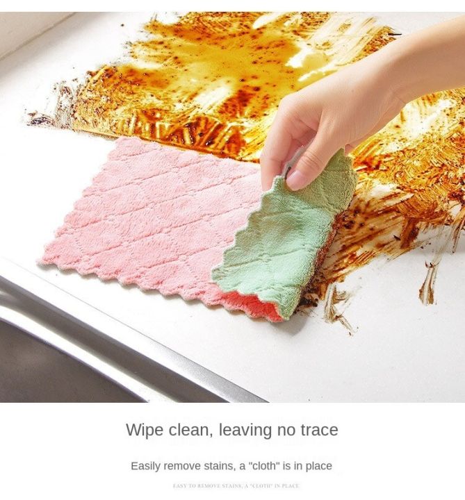 Household%20Cloths%20Kitchen%20Dish%20Cloth%20Absorbent%20Kitchen%20Tools%20Towel%20for%20clear%20-%20Image%204