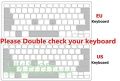 / English Letter Silicone Keyboard Cover Protector Skin For Macbook Air 13 13.3 For Macbook Pro 13 15 17 With Retina 2015. 