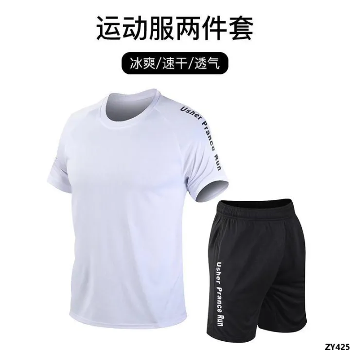 Running%20Shorts%20Sportswear%20Set%20Breathable%20Short%20Sleeve%20Quick%20Drying%20Clothes%20Clothes%20round%20Neck%20Equipment%20Summer%20Workout%20Thin%20Men%20-%20Image%208