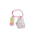 New Style Girl Heart Transparent Acrylic Pendant Ins Decorative Accessories Student Cute Keychain. 