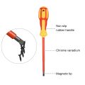 9 Piece 1000V Insulated Electrician Screwdrivers Set with Magnetic Tips and 1 Test Pen Electrical Screwdriver Set. 