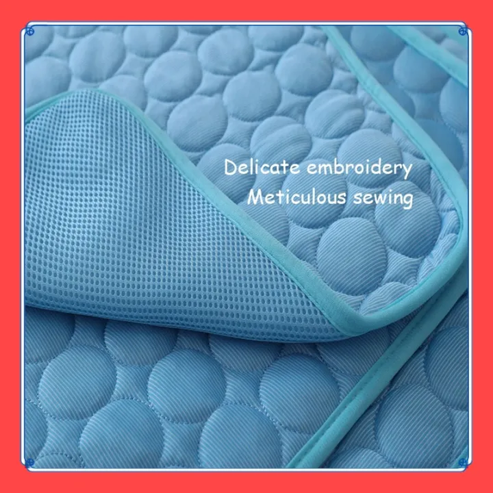 VibeVendor%20Pet%20Sleeping%20Pad%20Dog%20Cat%20Summer%20Cool%20Ice%20Silk%20Cotton%20Mat%20Mattress%20Cushion%20-%20Image%206