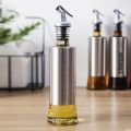 Kitchen Baking Oil Cook Oil Spray Empty Bottle Vinegar Bottle Oil Dispenser Cooking Tool Salad BBQ Cooking Glass Oil sprayer 450 ml. 