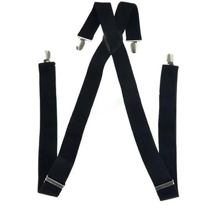 Men%20Suspenders%20High%20Elastic%20Adjustable%204%20Strong%20Clips%20Suspender%20Heavy%20Duty%20X%20Back%20Trousers%20Braces%20Pants%20Holder%20Wedding%20Wear%20-%20Image%203