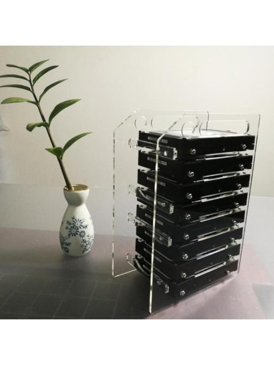 3.5%20In%20Diy%20Hard%20Disk%20Bracket%20Bay%20Desk%20Computer%20External%20Hard%20Drive%20Shelf%20Rack%20Hdd%20Storage%20Box%20Organizer%20For%20C%20-%20Image%204