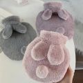 hot pack 300ML Cute Plush Rabbit Hot Water Bag with Cover For Winter Hand Feet Warmer Explosion-Proof Reusable Jug Bottle for Hot WaterFirst Aid Kits. 