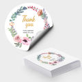 100pcs Customize Thank You Sticker, Wedding Stickers, Invitation Sticker, Add Your Logo, Pictures, Text, Personalization, Custom Stickers. 