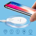 QI Wireless Charger For iPhone XS Max XR Phone LED USB Wireless Charger Fast Charging For Samsung Galaxy S8 S9 Plus adapter. 