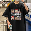 Yfashion Men and Women's Summer T-shirt - Oversized Cartoon Anime Pattern Street Hip-hop Trendy Short Sleeve Tee Tops. 