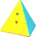 Pyramid Cube 3x3 High Speed Stickerless Triangle Puzzle - Multicolour. 