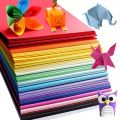 New A4 Origami Paper 10 Colors Random Multipurpose Printer Paper Copy Paper. 