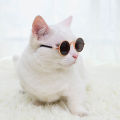 EzyMart - Round Cat Sunglasses Reflection Eye wear glasses For Small Dog Cat Pet Photos Props Accessories. 