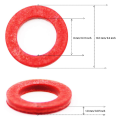 Spreeshop Outboard Lower Unit Oil Drain Gasket (40Pcs) Replaces 90430-08021-00 for Most 4-Stroke Models Crush Washer Seals. 