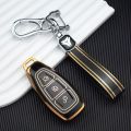 TPU Remote Key Case for Ford Puma Grand C Max Focus Mondeo Kuga Fiesta Ecosport Transit Kuga Keychain Car Key Cover. 