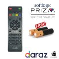 Softlogic Prizm TV Arpico LCD/LED remote Control AD1495 Mini & Free Batteries. 