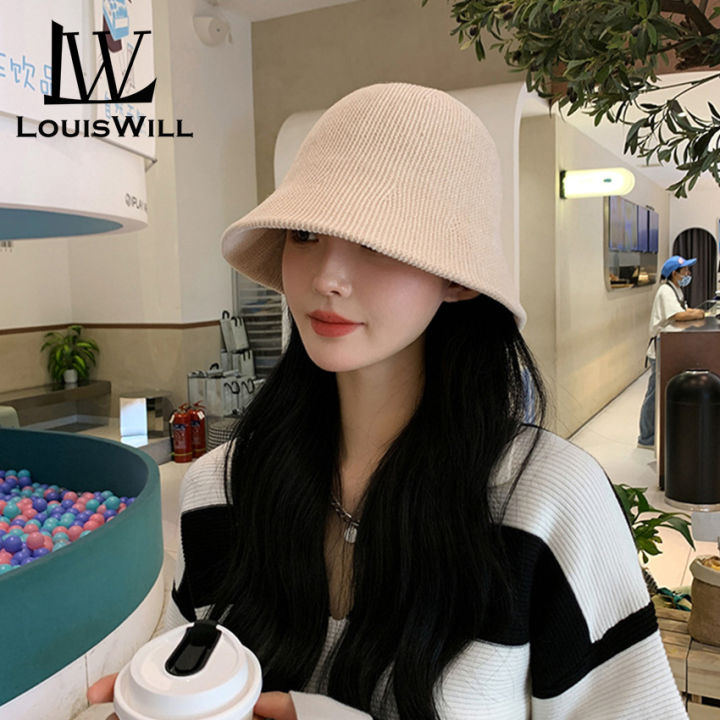 LouisWill Fisherman Hat Bucket Hat Japanese Style Sun Cap Chiffon Thin Style Bucket Hats Fashion Basin Hat Striped Pleated Cap Ascetic Women Hat All-Match Hat