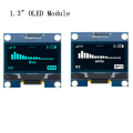 1PCS 1.3" OLED Display Module White/Blue Color Drive Chip SH1106 128X64 1.3 inch OLED LCD LED IIC I2C Communicate For Arduino. 