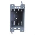 587E Sturdy Plastic Remodels Junction Box for Drywall Applications In Gray Color. 