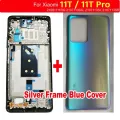 Best New Back Cover Housing For Xiaomi 11T Pro 5G + Front Middle Frame Plate Battery Rear Case Mi11T Glass Lid + Camera Lens. 