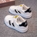 Bannie Baby Boy White Shoes2023New Summer Children's Mesh Shell Toe Board Shoes Breathable Sneakers. 
