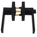 Aluminum Handle Lock for Bedroom Bathroom Passage Handle Room Locks Door Knobs Security Lever Front. 