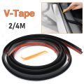 Car Side Window Seal Strip Trim Tool Noise Insulation Auto Door Glass Lift Sealing Strips Edge Rubber Filler V Type Weatherstrip. 