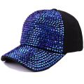 【EleganceEssence】2019 Summer Rhinestone Sunhats Unisex Snapback Fashion Chic Shimmer Rhinestone Sports Hat Adjustable Boy Girls Sun Cap. 