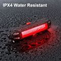 Ultra Bright Bike Tail Light, USB Rechargeable Taillight, Waterproof Bicycle LED Rear Light for Road MTB Mountain Bikes, Helmets. Easy to Install for Cycling Safety Flashlight Bicycle Accessories. 