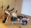 Wooden Motorcycle Ornamental High Quality Statue For Home and Office Table Decoration. 