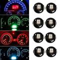 10Pcs T4.2 12V LED Bulb Car Instrument Dashboard Meter Panel Lights Lamps. 