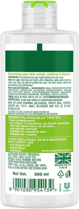 SIMPLE%20Kind%20To%20Skin%20Soothing%20Facial%20Toner%20(200ml)%20-%20Made%20in%20UK%20-%20Packaging%20May%20Vary%20-%20Image%202
