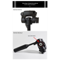 Tripod Head Camera Video Head Hydraulic Fluid Handle 3/8" 1/4"Thread with Quick Release Plate. 