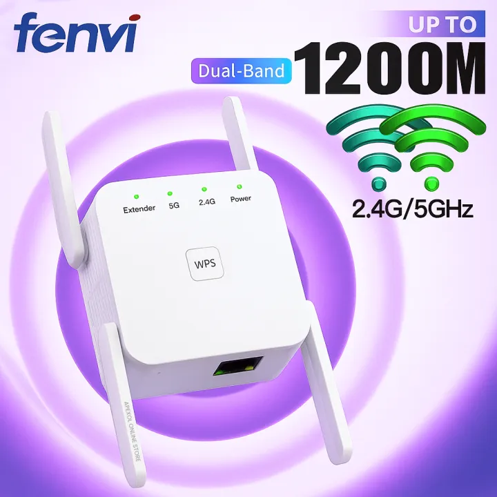 Fenvi%20AC1200%20Dual%20Band%20WiFi%20Repeater%20WiFi%20Range%20Extender%20with%20Ethernet%20Port%20-%20Image%202