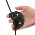 1PC Leather Archery Finger Guard Protection Pad Glove Tab Bow Shooting Protector. 