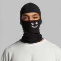 Musion Evil Smiley Face Fashion Print Balaclava Face Mask  Motorcycling Cycling Riding Outdoor Sports Bandana Hood Headwear for Cycling Sking Hunting Breathable. 