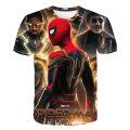 New Marvel Spiderman T Shirts Summer Fashion Short-sleeved 3d Printed Sports Tops Tees Boys Girls Round Neck T-shirts Trapstars. 