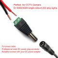 【ZOSR】DC male and female DC 5V-36V Male Female Connectors 5.5x2.1mm DC Power Jack Plug Adapter Cctv Camera Security System for DIY Cctv. 