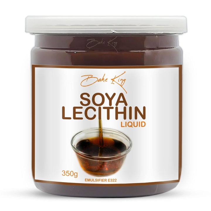 BAKE KING Soya Lecithin Liquid 350gm, Soya Lecithin Liquid Silky and Smooth Chocolate, Soya Lecithin Chewy and Light, Soya Lecithin for Baking Bread, Chocolate, Cheese, Soya Lecithin Liquid 350gm(FROM INDIA)JEZ