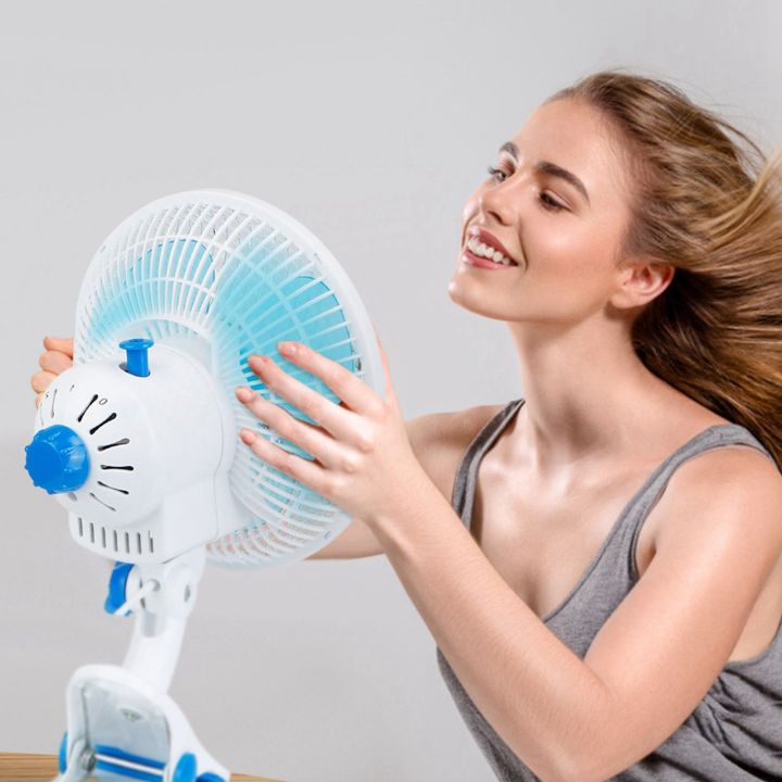 3 in 1 Mini Clip Fan 180MM 2 Speed Desk Electric Clip Fans | Strong ...