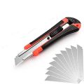 Multi-function Adjustable Open Box Cutter Wallpaper Knife Office Stationery Cutting Blade w/ 10 Thickening Blades Cutting Too FREE 10 BLADE. 