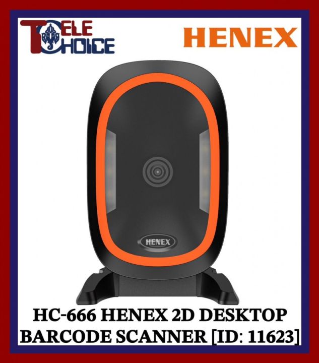 Hc-666 Henex 2d Desktop Barcode Scanner [id: 11623] | Daraz.lk