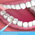 10 PCS Toothpick Teeth Plaque Remove Interdental Brushes Oral Care Hygienic Soft Rubber Bristle Teeth Cleaning Elastic brush With Thread Orthodontic Brush,Teeth Care Dental Floss Teeth Gaps Professional Deep Oral Teeth Cleaning Tools. 