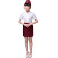 Captain Role Play Stewardess Pilot Costume Boy Girl Cosplay Children's Day Halloween Costume for Kids Fancy Aircraft Clothing. 
