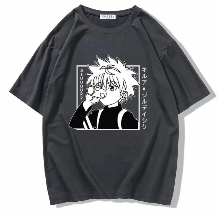 Summer%20Short%20Sleeve%20Anime%20Full%20Time%20Hunter%20Loose%20Casual%20Print%20SportsTT-shirt%20round%20Neck%20Couple%20Men's%20Couple%20T-shirt%20-%20Image%208