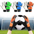 Hittime 1 Pair Children Kids Soccer Goalkeeper Gloves Anti-Collision Latex PU Goalkeeper Hand Protection Gloves Outdoor Football Accessories. 
