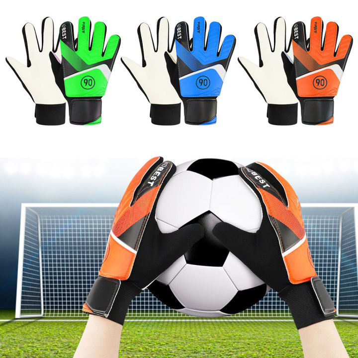 Hittime%201%20Pair%20Children%20Kids%20Soccer%20Goalkeeper%20Gloves%20Anti-Collision%20Latex%20PU%20Goalkeeper%20Hand%20Protection%20Gloves%20Outdoor%20Football%20Accessories%20-%20Image%202