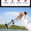 Japan Imported Ultra-Short Fishing Rod Small Target Ultra-Short Rod28Adjustable Stream Fishing Rod Portable Fishing Rod Small Pole Rod Carbon Pole Rod. 